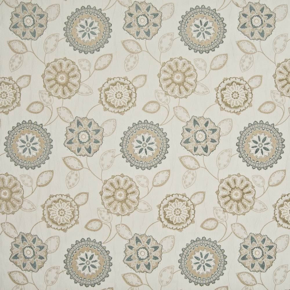 Sultania Floral Mist by Kasmir Fabric 1389 54% Polyester
46% Rayon
 CHINA 50,000 Wyzenbeek Double Rubs </p><p>Repeat: Horizontal: 14 4/8 inches and Vertical: 28 inches 56 - Fabric Carolina -