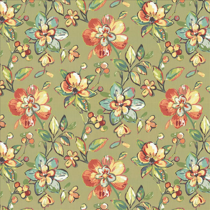 Summer Orchard Silverpine by Kasmir Fabric 1464 100% Cotton
 INDIA </p><p>Repeat: Horizontal: 27 6/8 inches and Vertical: 26 6/8 inches 54 - Fabric Carolina -