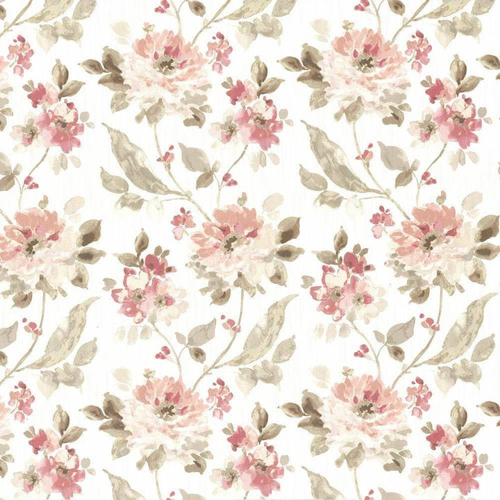 Summergrove Rose by Kasmir Fabric 5080 INDIA 3,000 Wyzenbeek Double Rubs H: 13 4/8 inches, V:24 4/8 inches 54 - Fabric Carolina - Kasmir