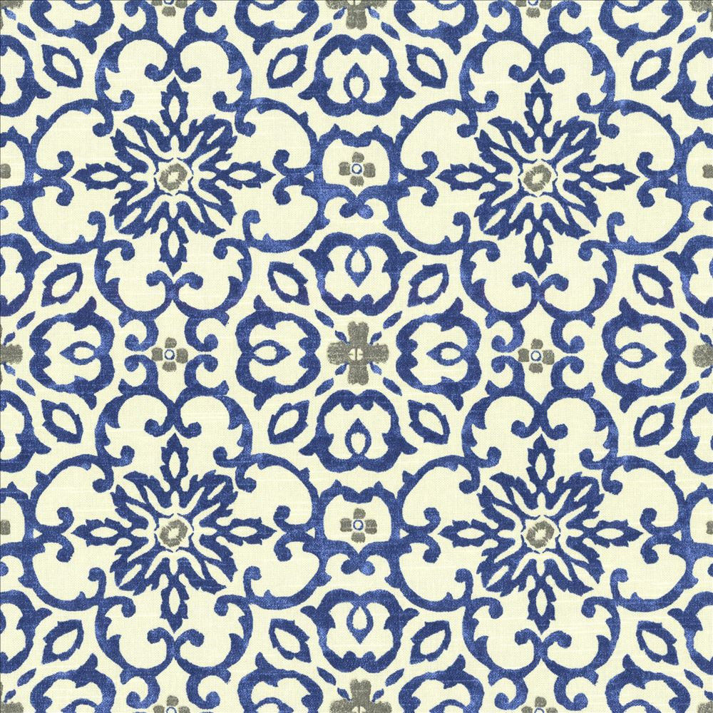 Summerlyn Azure  by Kasmir Fabric See sample 100% Cotton
 USA 15,000 Wyzenbeek Double Rubs </p><p>Repeat: Horizontal: 9 inches and Vertical: 9 inches 54  - Fabric Carolina -