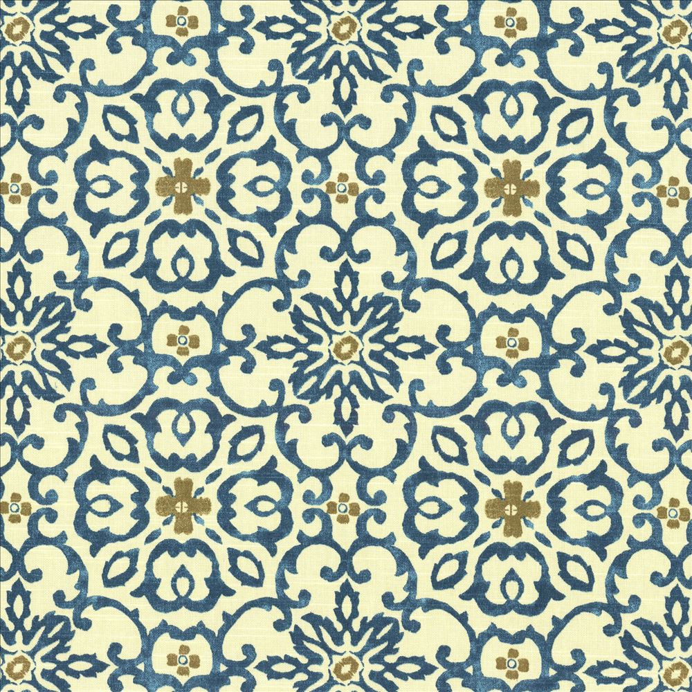 Summerlyn Lagoon by Kasmir Fabric 5081 100% Cotton
 USA </p><p>Repeat: Horizontal: 9 inches and Vertical: 9 inches 54 - Fabric Carolina -
