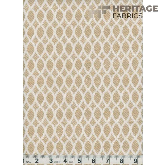 Summit Dijon by Heritage Fabric - 53% Poly + 47% Cotton India 100,000 Horizontal: 0.75" and Vertical: 2.25" 54" - Fabric Carolina -