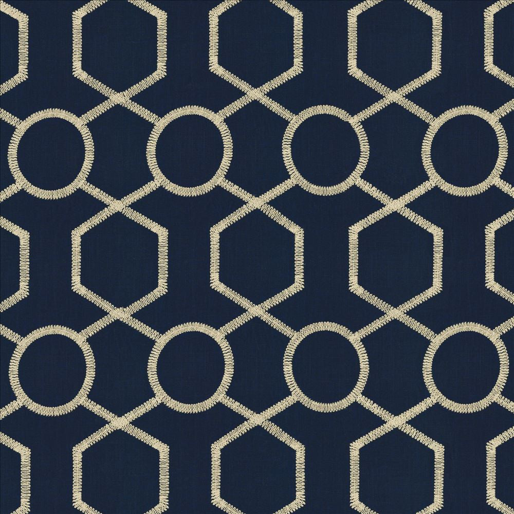 Summit Ridge Navy by Kasmir Fabric 1463 55% Polyester
45% Cotton
 INDIA Not Tested </p><p>Repeat: Horizontal: 6 4/8 inches and Vertical: 9 2/8 inches 54 - Fabric Carolina -
