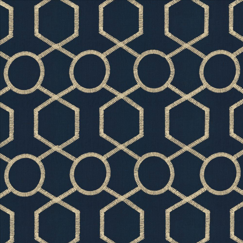 Summit Ridge Navy by Kasmir Fabric 1463 55% Polyester
45% Cotton
 INDIA </p><p>Repeat: Horizontal: 6 4/8 inches and Vertical: 9 2/8 inches 54 - Fabric Carolina -
