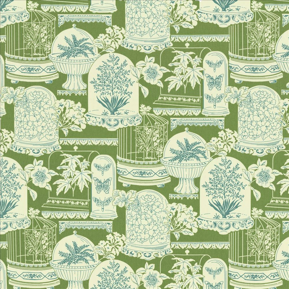 Sun Shower Grass  by Kasmir Fabric 5154 100% Cotton  USA  </p><p>Repeat: Horizontal: 27 inches and Vertical: 25 2/8 inches 54  - Fabric Carolina -