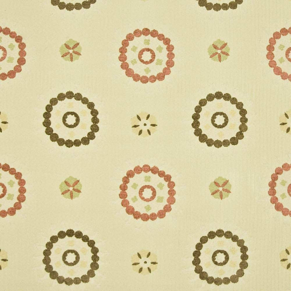 Sun Valley Cinnamon by Kasmir Fabric 1387 CHINA 12,000 Wyzenbeek Double Rubs H: 14 6/8 inches, V:12 4/8 inches 57 - Fabric Carolina - Kasmir