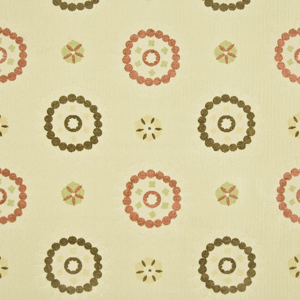 Sun Valley Cinnamon by Kasmir Fabric 1387 53% Polyester
47% Rayon
 CHINA </p><p>Repeat: Horizontal: 14 6/8 inches and Vertical: 12 4/8 inches 57 - Fabric Carolina -