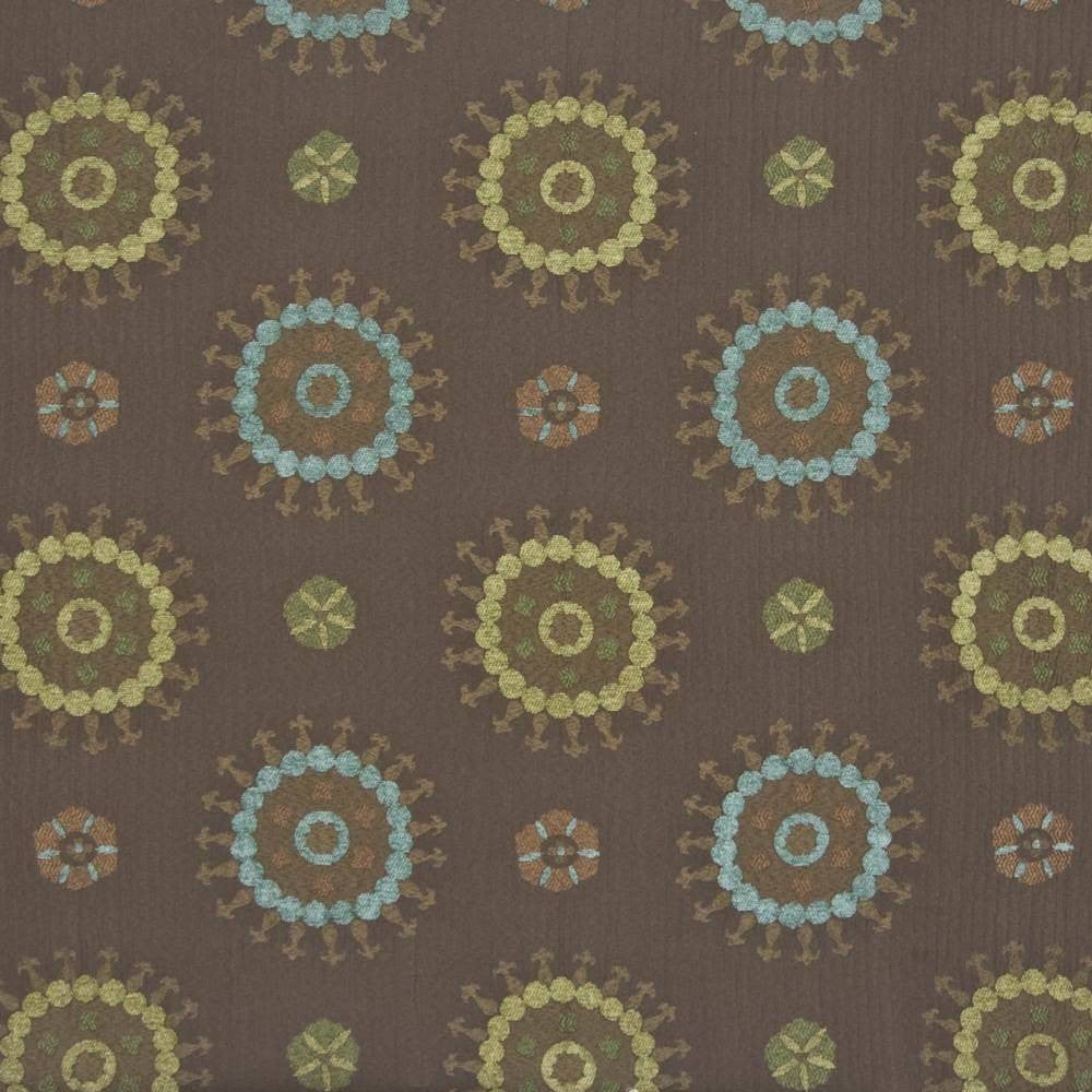 Sun Valley Hot Fudge by Kasmir Fabric 1388 CHINA 12,000 Wyzenbeek Double Rubs H: 14 6/8 inches, V:12 4/8 inches 57 - Fabric Carolina - Kasmir
