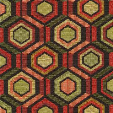 Sunnybrook Fret Black by Kasmir Fabric 1386 60% Polyester 25% Rayon 15% Cotton CHINA 38,000 Wyzenbeek Double Rubs H: 9 4/8 inches, V: 5 4/8 inches 58 - Fabric Carolina - Kasmir