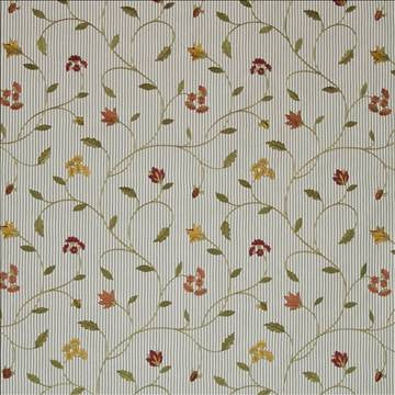 Sunnydale Garden by Kasmir Fabric 1402 100% Polyester INDIA 80,000 Wyzenbeek Double Rubs H: 13 inches, V: 12 4/8 inches 52 - 54 - Fabric Carolina - Kasmir
