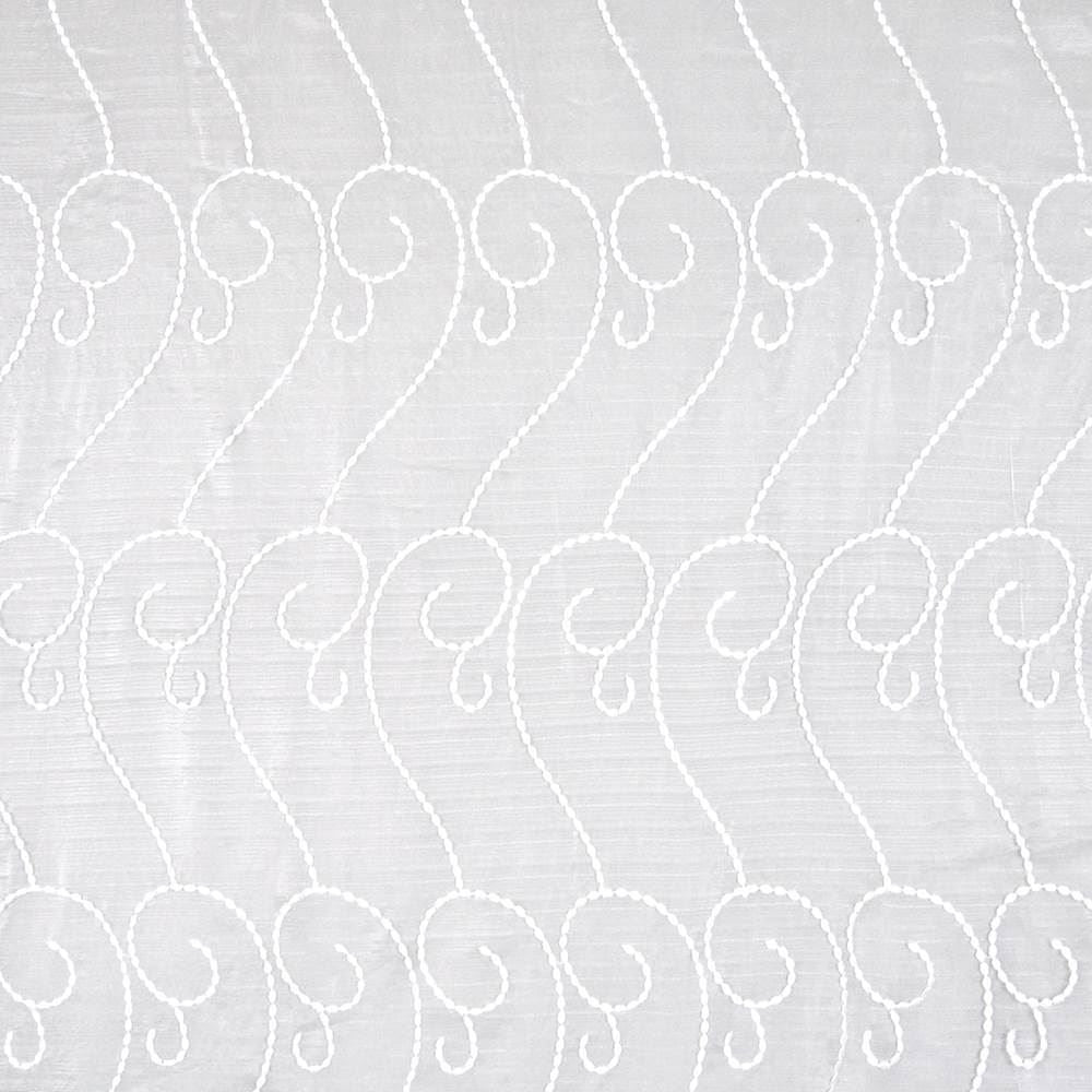Swag Chalk by Kasmir Fabric 1374 100% Polyester
 CHINA Not Tested Horizontal: 4 inches and Vertical: 20 inches 106 - Fabric Carolina -