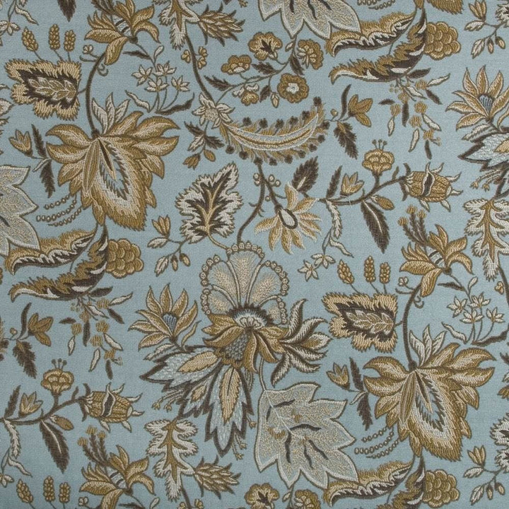 Swank Sea Blue by Kasmir Fabric 1325 68% Rayon
32% Polyester
 CHINA </p><p>Repeat: Horizontal: 27 inches and Vertical: 18 7/8 inches 54 - Fabric Carolina -