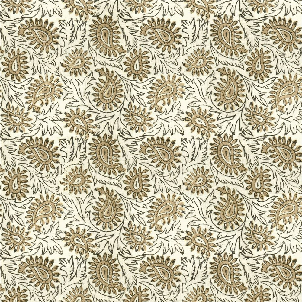 Swansea Leaf Linen by Kasmir Fabric 5122 52% Linen
48% Cotton
 INDIA </p><p>Repeat: Horizontal: 6 4/8 inches and Vertical: 6 4/8 inches 53 - Fabric Carolina -