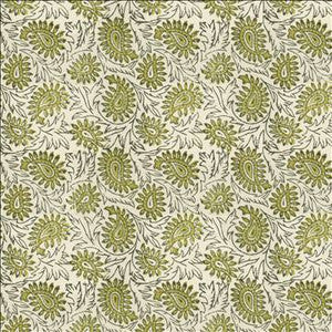 Swansea Leaf Olive by Kasmir Fabric