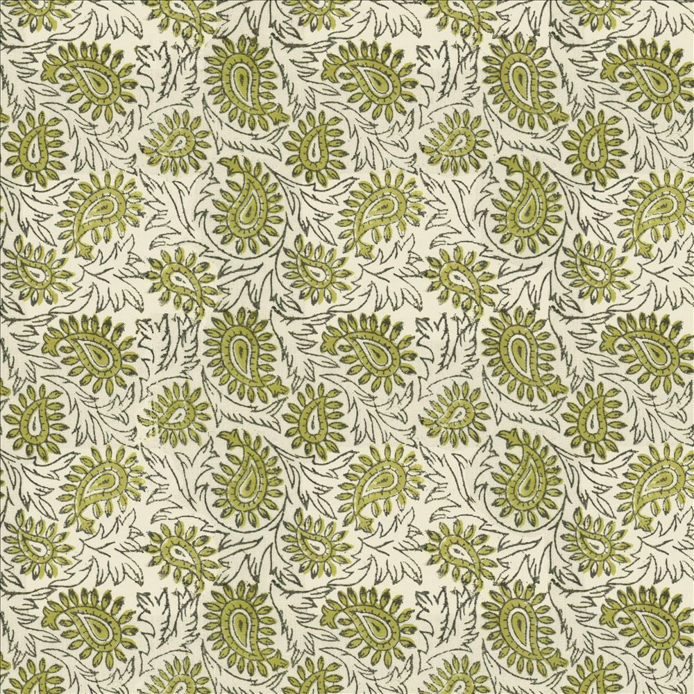 Swansea Leaf Olive by Kasmir Fabric 5124 52% Linen
48% Cotton
 INDIA Not Tested </p><p>Repeat: Horizontal: 6 4/8 inches and Vertical: 6 4/8 inches 53 - Fabric Carolina -