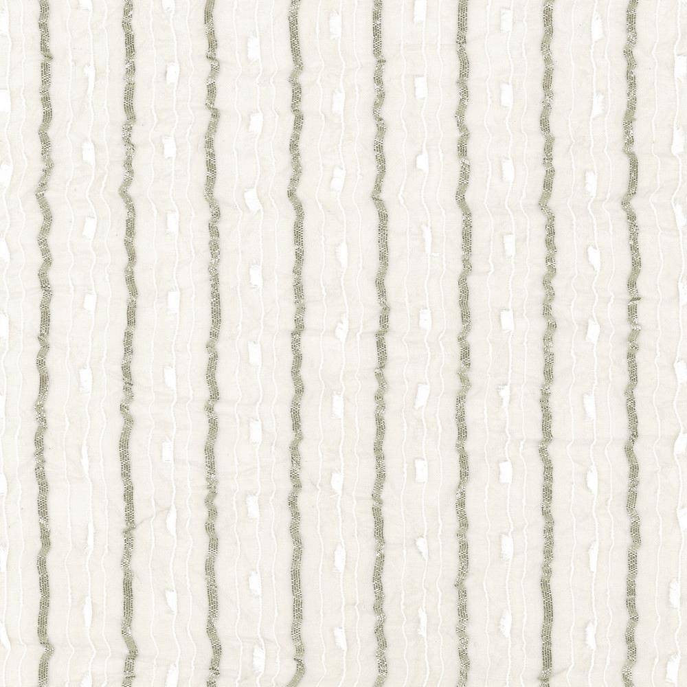 Sway Silver by Kasmir Fabric 5076 100% Polyester
 CHINA </p><p>Repeat: Horizontal: 1 4/8 inches and Vertical: N/A 106 - 118 - Fabric Carolina -