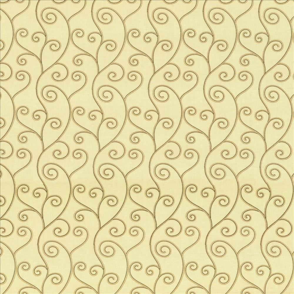 Swoop Cream by Kasmir Fabric 1443 80% Polyester
20% Viscose
Embroidery
100% Polyester
 INDIA </p><p>Repeat: Horizontal: 6 4/8 inches and Vertical: 9 4/8 inches 55 - Fabric Carolina -