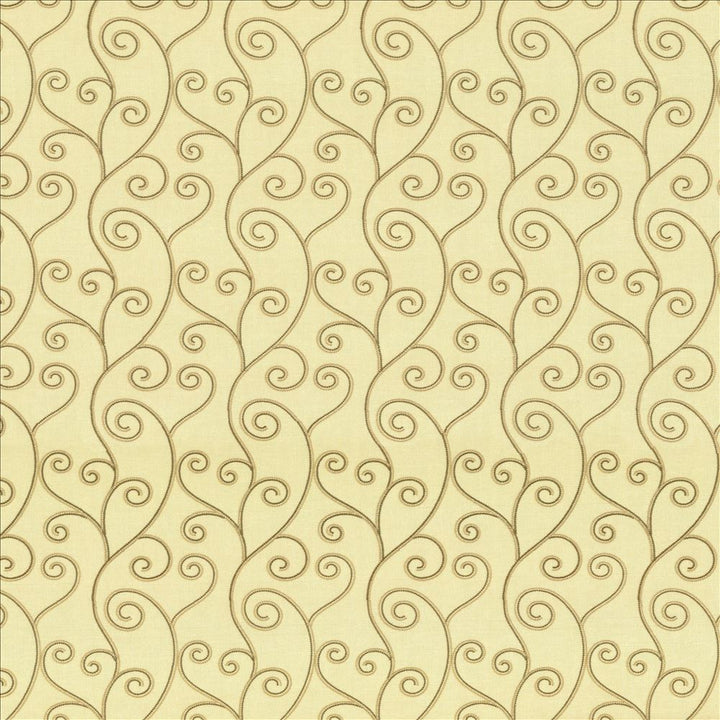 Swoop Cream by Kasmir Fabric 1443 80% Polyester 20% Viscose Embroidery 100% Polyester INDIA Not Tested Horizontal: 6 4/8 inches and Vertical: 9 4/8 inches 55 - Fabric Carolina -