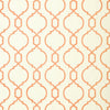 CORTNEY - Coral on Cream by Thibaut Wallpaper