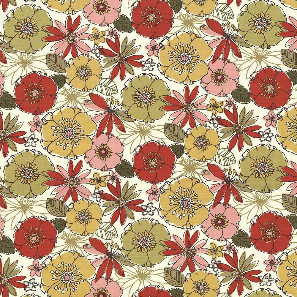 Sycamore Blossom by Kasmir Fabric 1435 100% Cotton
 SOUTH KOREA </p><p>Repeat: Horizontal: 27 inches and Vertical: 18 inches 54 - 55 - Fabric Carolina -
