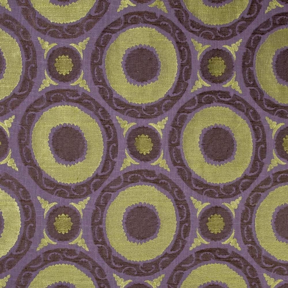 Szechuan Linen Lilac  by Kasmir Fabric See sample 65% Rayon
35% Linen
 CHINA 6,000 Wyzenbeek Double Rubs </p><p>Repeat: Horizontal: 11 4/8 inches and Vertical: 11 4/8 inches 54  - Fabric Carolina -