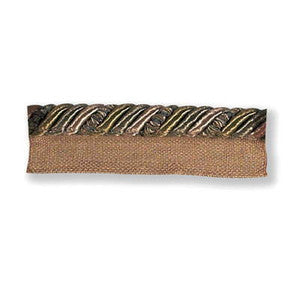 Ribbon Flanged Cord Mink by Kravet Couture Trim