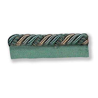 Ribbon Flanged Cord Lagoon by Kravet Couture Trim