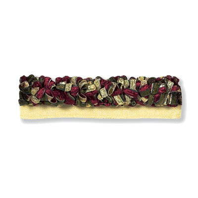 Ribbon Rouche Azalea by Kravet Couture Trim