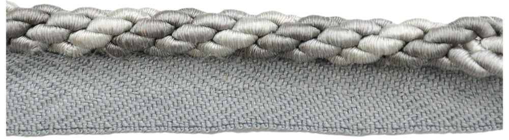 Tonal Cord Grey Frost by Kravet Couture Trim