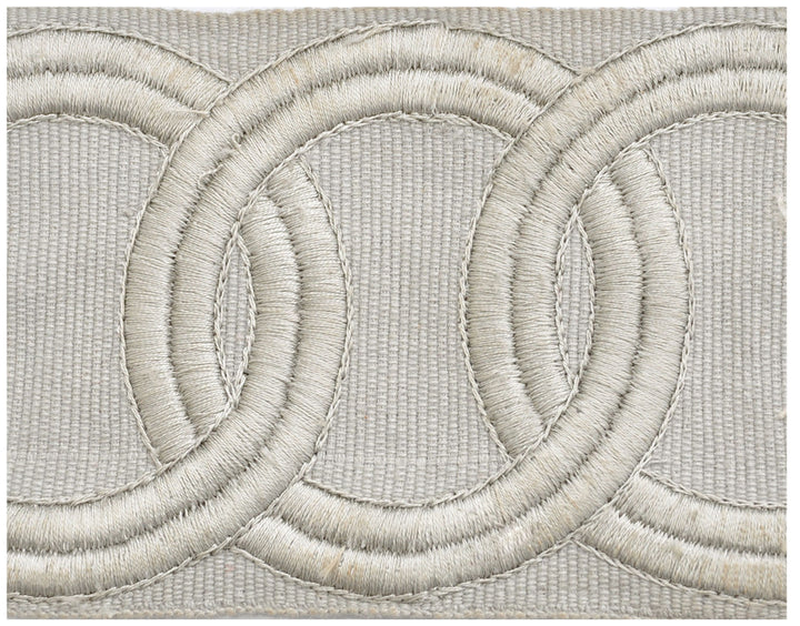 Grecian Braid Grey Frost by Kravet Couture Trim