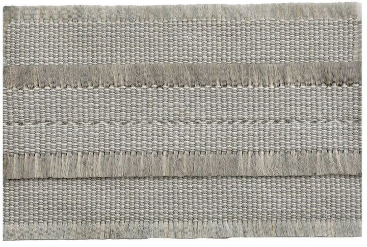 Fringed Border Grey Frost by Kravet Couture Trim