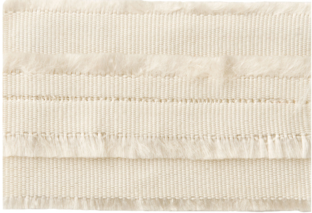 Fringed Border Pearl by Kravet Couture Trim