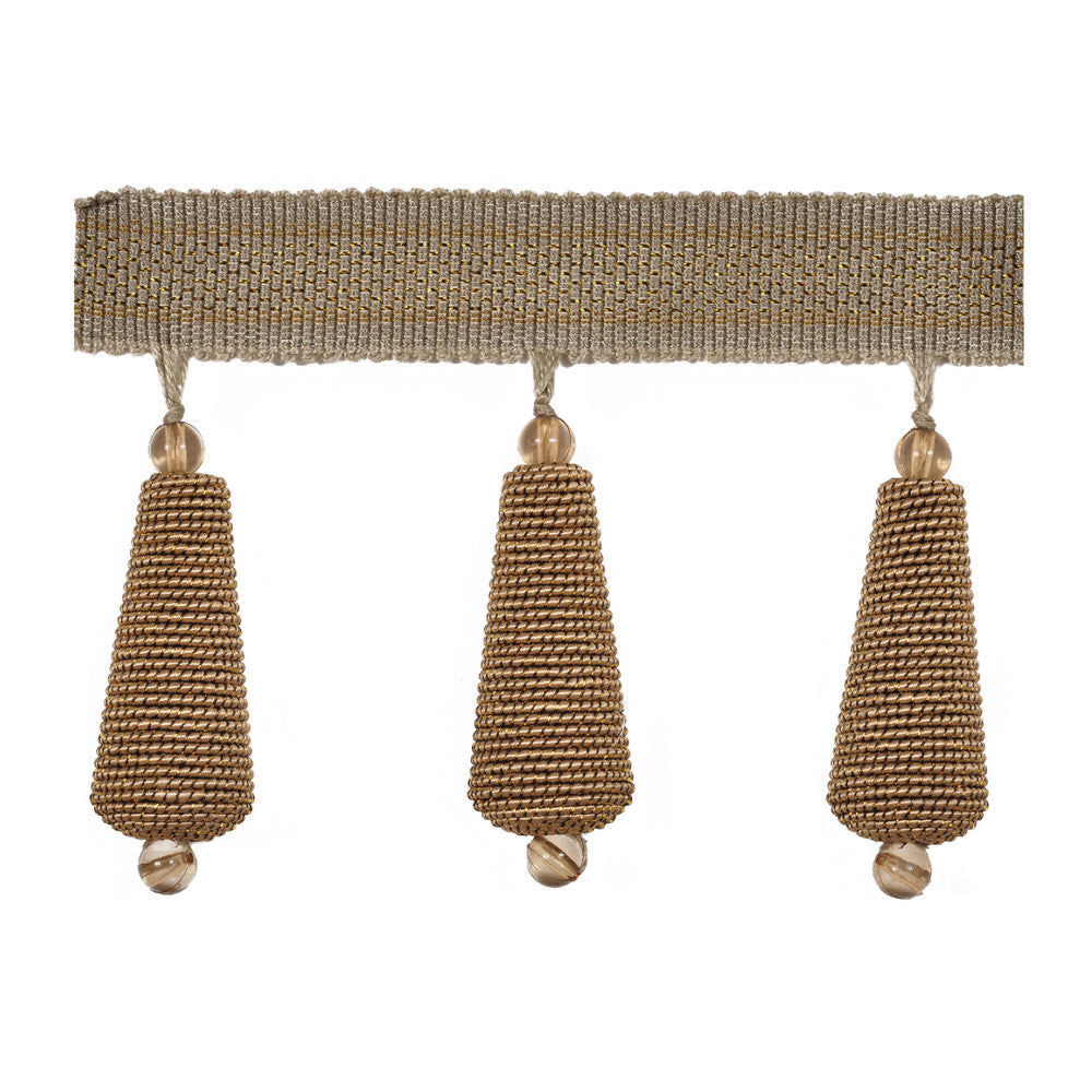 Gilded Teardrop Rose Gold by Kravet Design Trim
