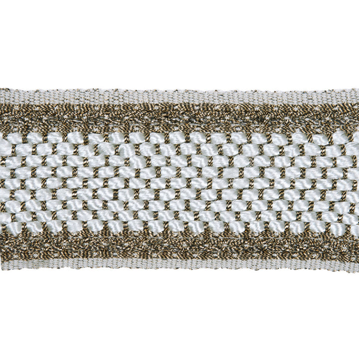 Hammered Braid Titanium by Kravet Couture Trim