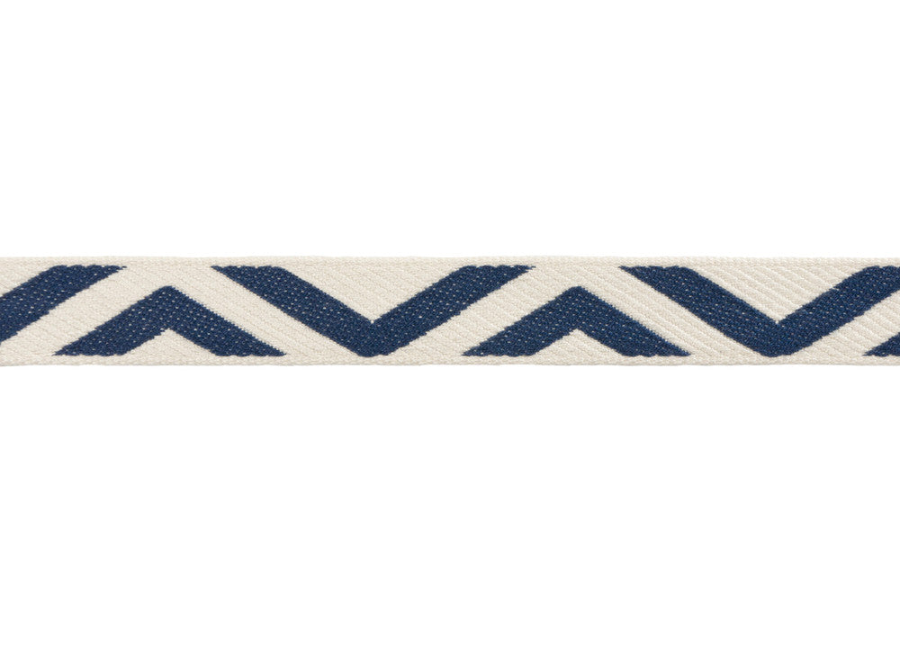 Geo Club Border Indigo by Kravet Design Trim