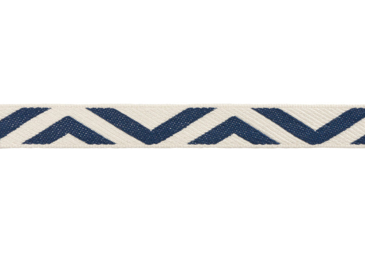 Geo Club Border Indigo by Kravet Design Trim