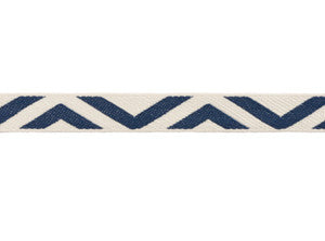Geo Club Border Indigo by Kravet Design Trim