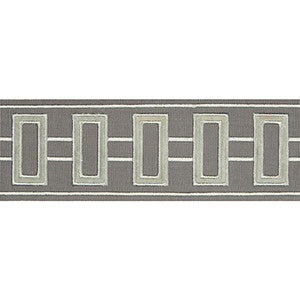 Grid Lock Steel Grey by Kravet Design Trim