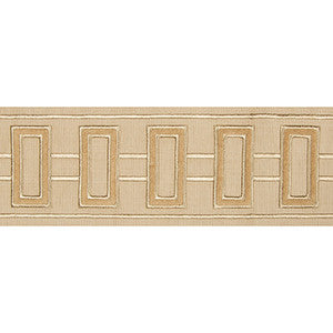 Grid Lock Tan by Kravet Design Trim