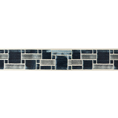 Brick Path Indigo by Kravet Design Trim