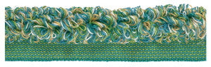 Aloha Rouche Turquoise by Kravet Design Trim