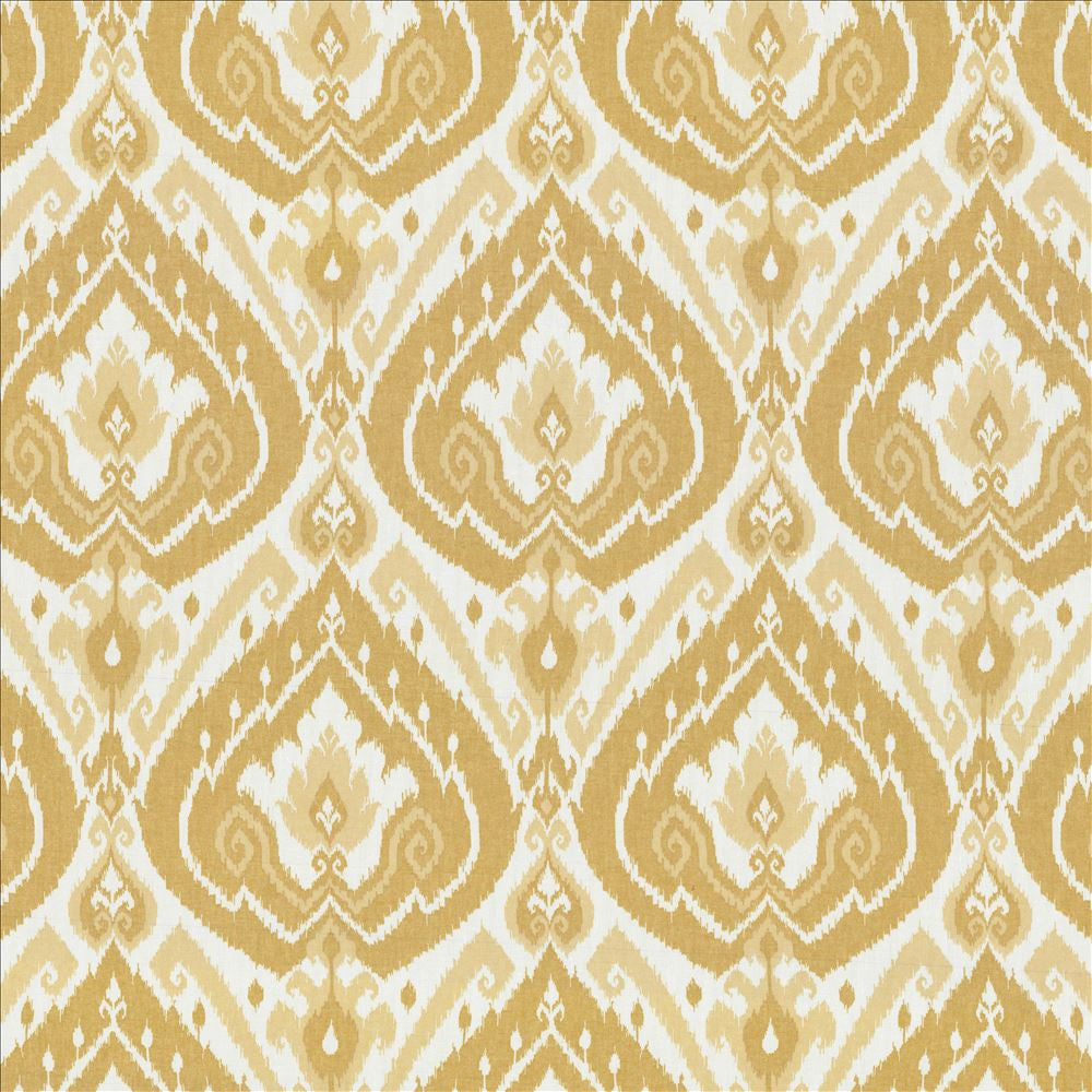 Tabriz Camel by Kasmir Fabric 5077 80% Polyester 20% Linen SPAIN Not Tested Horizontal: 13 6/8 inches and Vertical: 24 6/8 inches 53 - 58 - Fabric Carolina -