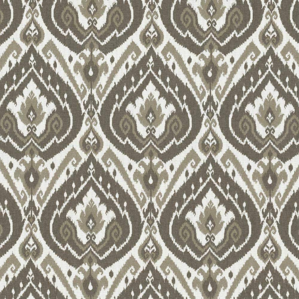 Tabriz Charcoal by Kasmir Fabric 5077 SPAIN Not Tested H: 13 6/8 inches, V:24 6/8 inches 57 - 58 - Fabric Carolina - Kasmir