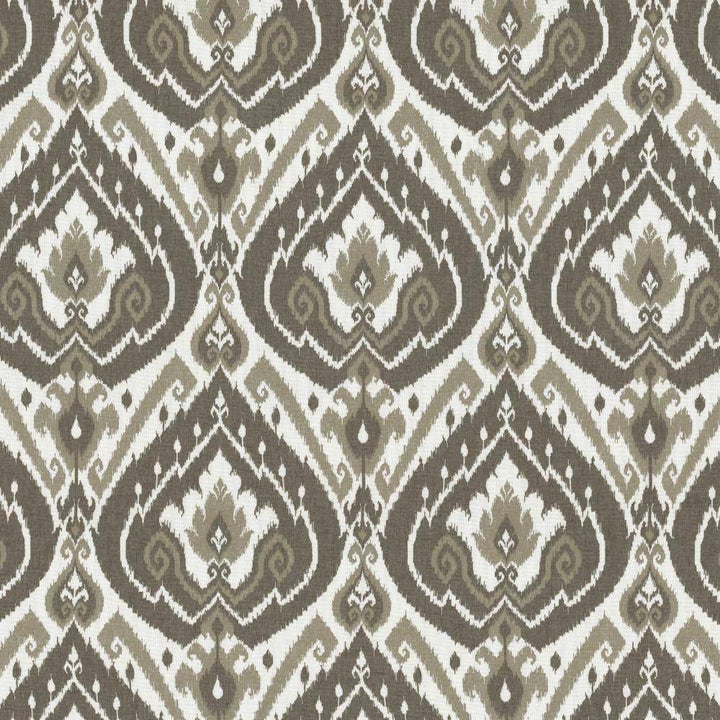 Tabriz Charcoal by Kasmir Fabric 5077 SPAIN Not Tested H: 13 6/8 inches, V:24 6/8 inches 57 - 58 - Fabric Carolina - Kasmir