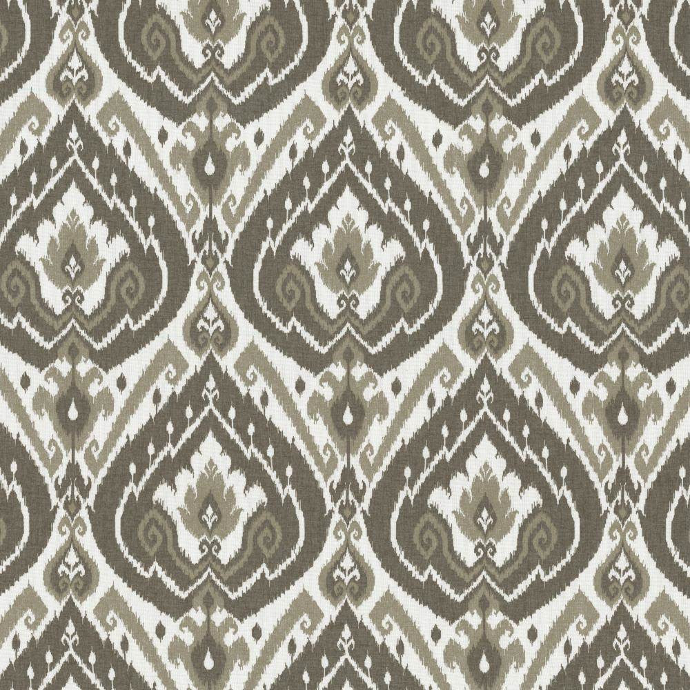 Tabriz Charcoal by Kasmir Fabric 5077 80% Polyester
20% Linen
 SPAIN </p><p>Repeat: Horizontal: 13 6/8 inches and Vertical: 24 6/8 inches 53 - 58 - Fabric Carolina -