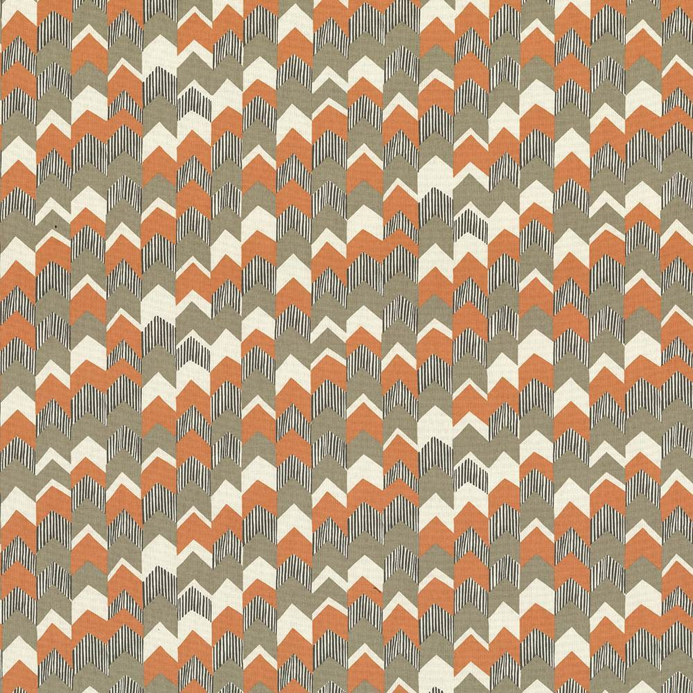 Tacombi Tangerine by Kasmir Fabric 5070 100% Cotton
 USA </p><p>Repeat: Horizontal: 27 inches and Vertical: 12 6/8 inches 54 - Fabric Carolina -