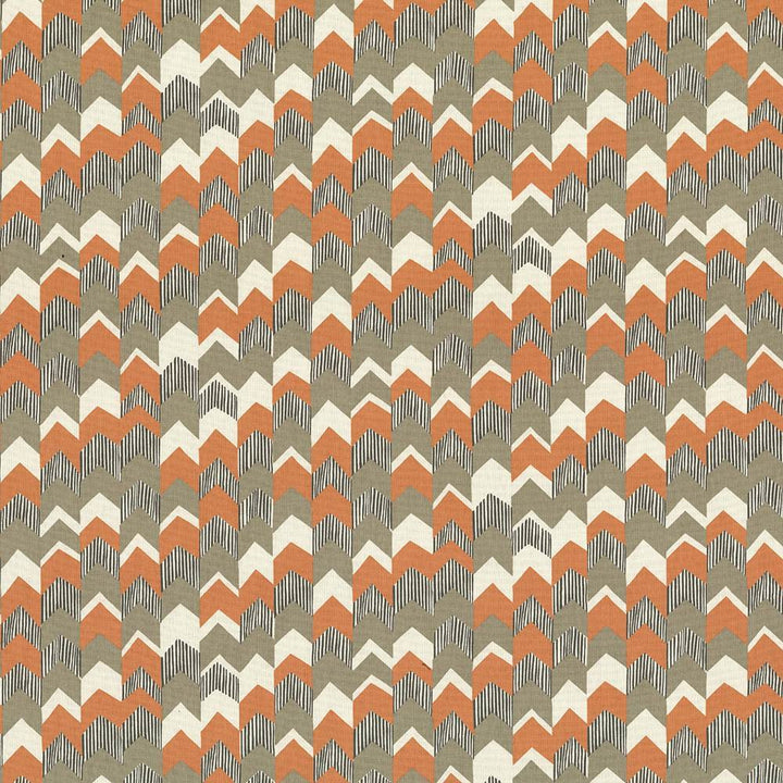 Tacombi Tangerine by Kasmir Fabric 5070 100% Cotton
 USA </p><p>Repeat: Horizontal: 27 inches and Vertical: 12 6/8 inches 54 - Fabric Carolina -