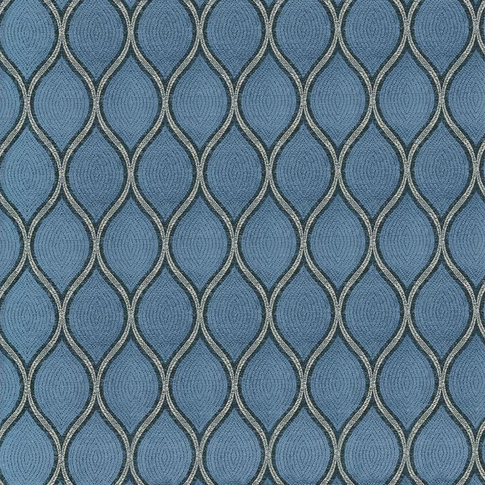 Taj Mahal Aegean by Kasmir Fabric 1419 51% Polyester
49% Rayon
 CHINA 12,000 Wyzenbeek Double Rubs </p><p>Repeat: Horizontal: 2 4/8 inches and Vertical: 5 inches 55 - Fabric Carolina -