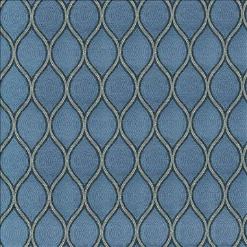 Taj Mahal Aegean by Kasmir Fabric 1419 51% Polyester 49% Rayon CHINA 12,000 Wyzenbeek Double Rubs H: 2 4/8 inches, V: 5 inches 55 - Fabric Carolina - Kasmir