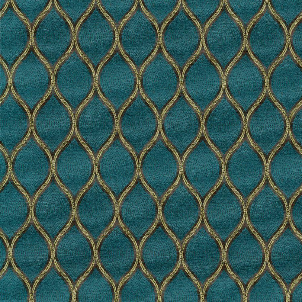 Taj Mahal Peacock by Kasmir Fabric 1420 CHINA 12,000 Wyzenbeek Double Rubs H: 2 4/8 inches, V:5 inches 55 - Fabric Carolina - Kasmir